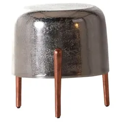Gutmann Factory Beistelltisch Coffee Aluminium Silber