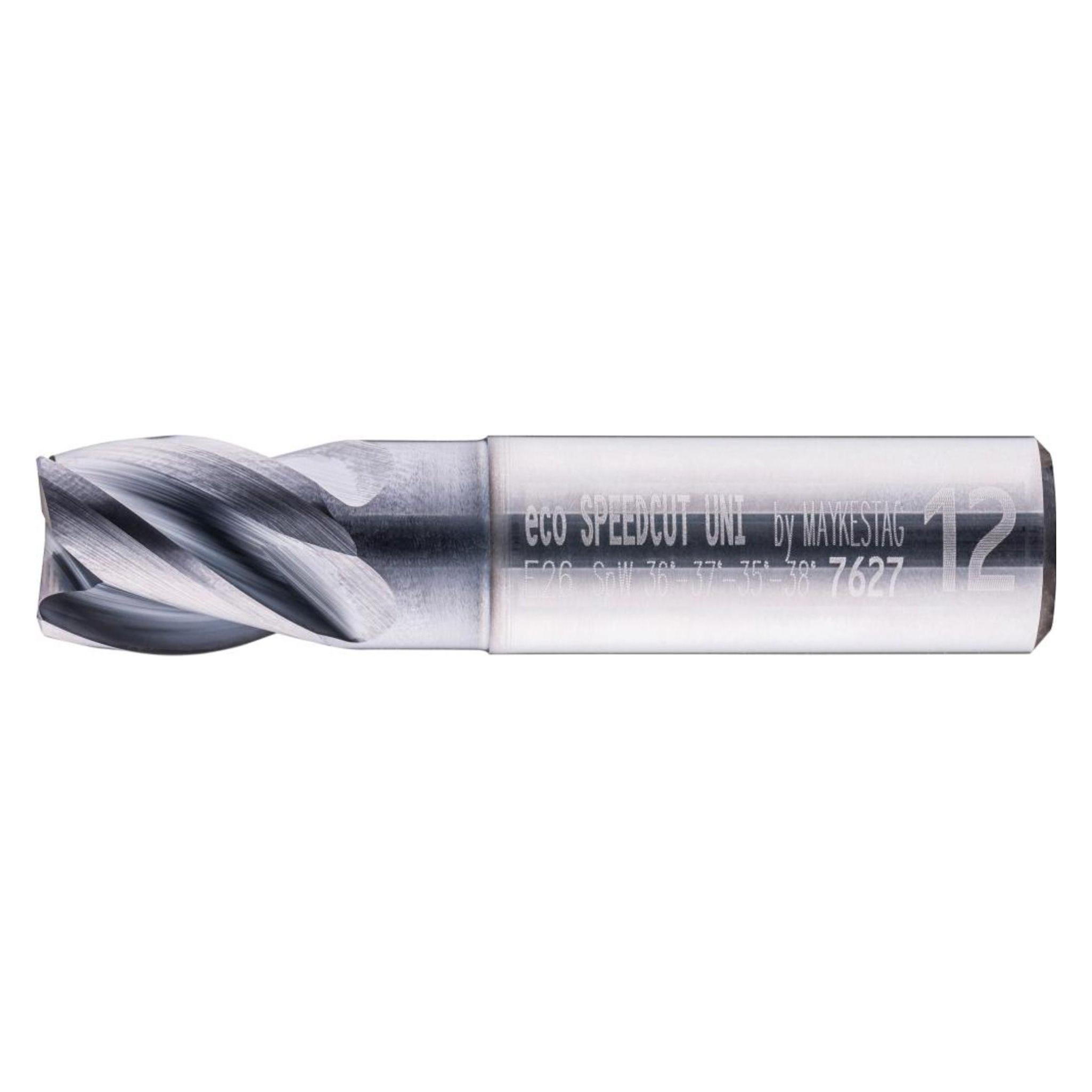 Magni Alpen 762700400100 Vhm-Schaftfräser "Ecospeedcut-Universal" Alunit 4mm (9002740787525)