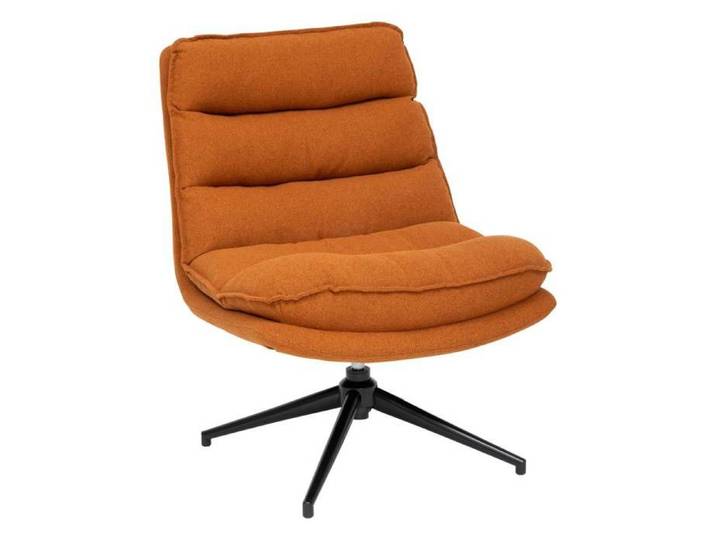 Fauteuil pivotant  Harper  ambre - Atmosphera Créateur d'intérieur