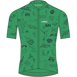 Endura, Herren, Velotrikot, Pro SL Print S/S Trikot (S), Grün