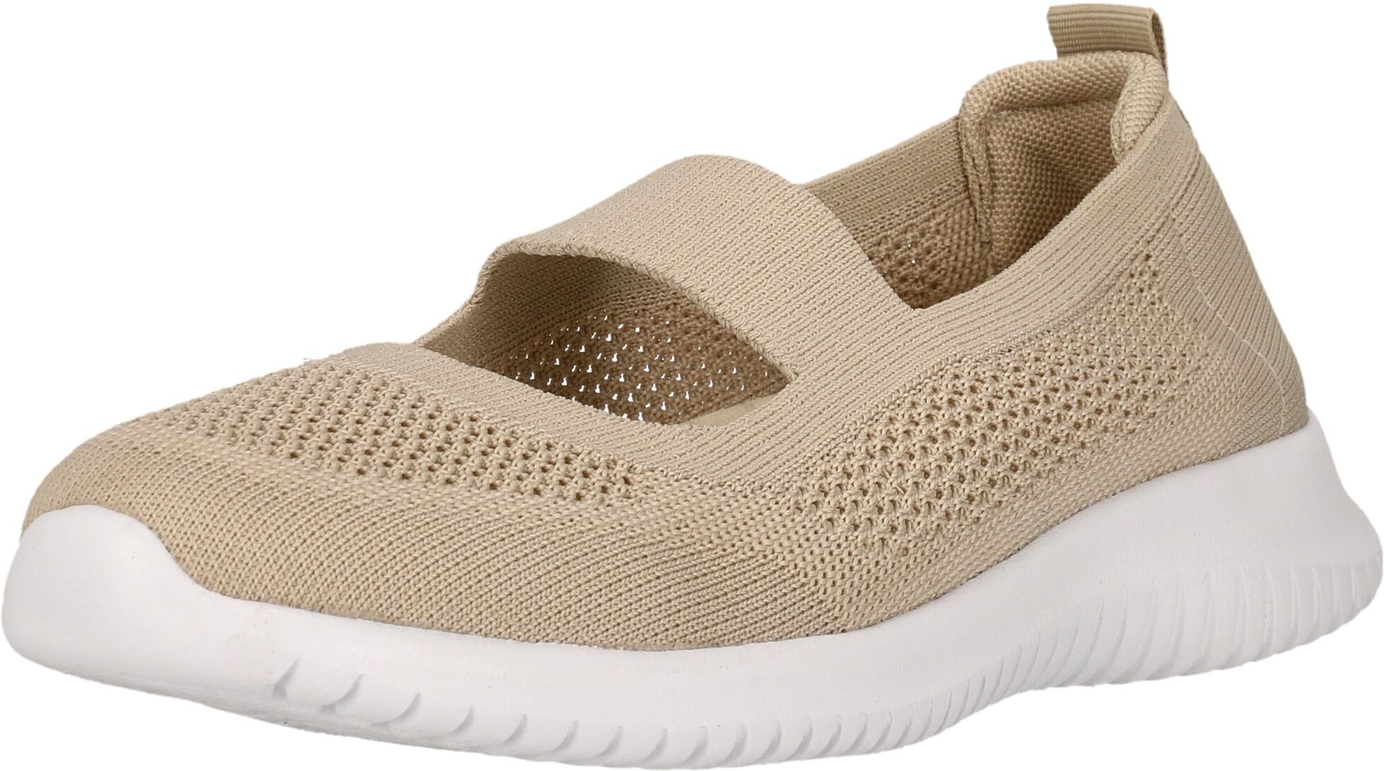 Slipper ENDURANCE "Palencia", Damen, Gr. 36, beige, Kunstfaser, Schuhe Slipper, aus atmungsaktivem Material
