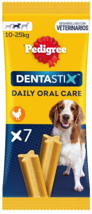 Pedigree Dentastix Snack Perros Razas Medianas 10 Uds 7 Barritas