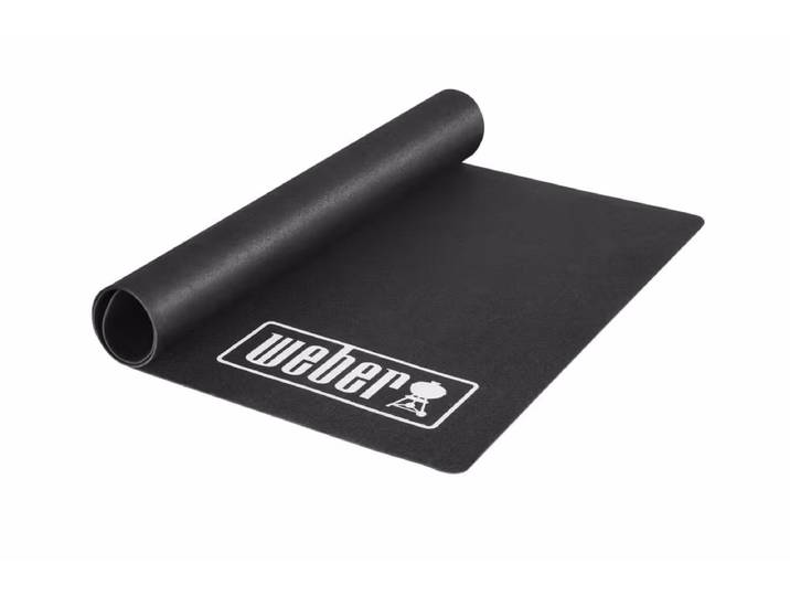 Weber Bodenschutzmatte – Weber Grillabdeckung/Grill Abdeckhaube – schwarz