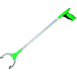 Unger, Gartenhandwerkzeug, NiftyNabber Trigger Allzweckgreifer (102 cm lang, Müllzange, mit Magnetspitze, Greifkopf 360°