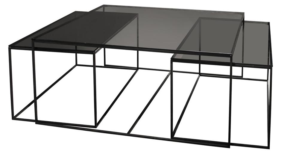 Kaheku Tisch Eklund 3er Set schwarz 323025613