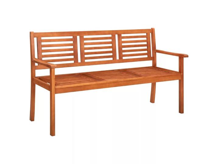 VidaXL - Bank holz, One Size, Braun