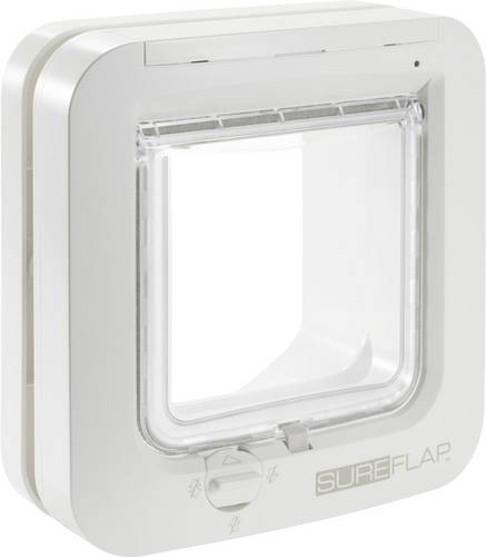 SureFlap Mikrochip Cat door Haustierklappe Weiß 1 St.