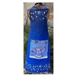 Alex Clark Art, Kochschürze, Küchenschürze „Es schneit Weihnachten“