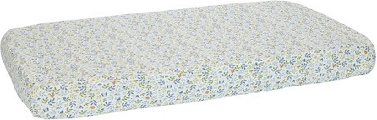 Little Dutch Junior hoeslaken Forest Friends - Blauw