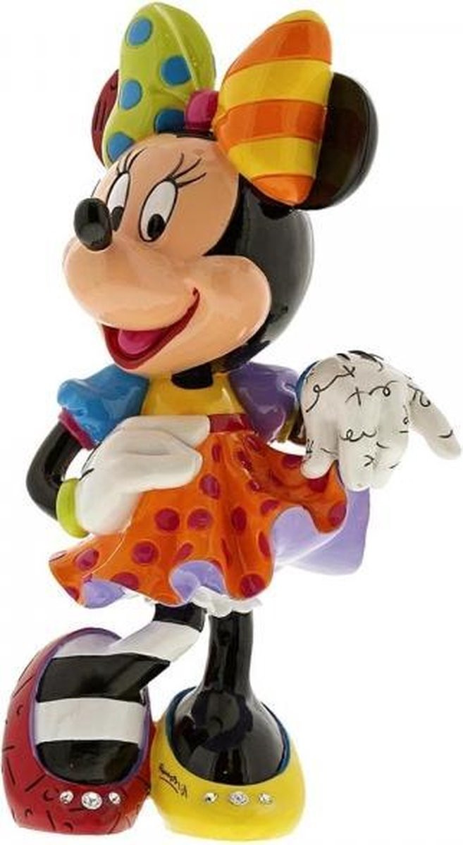 Disney Minnie Mouse 90th Anniversary beeldje uit de Britto collectie door Romero Britto