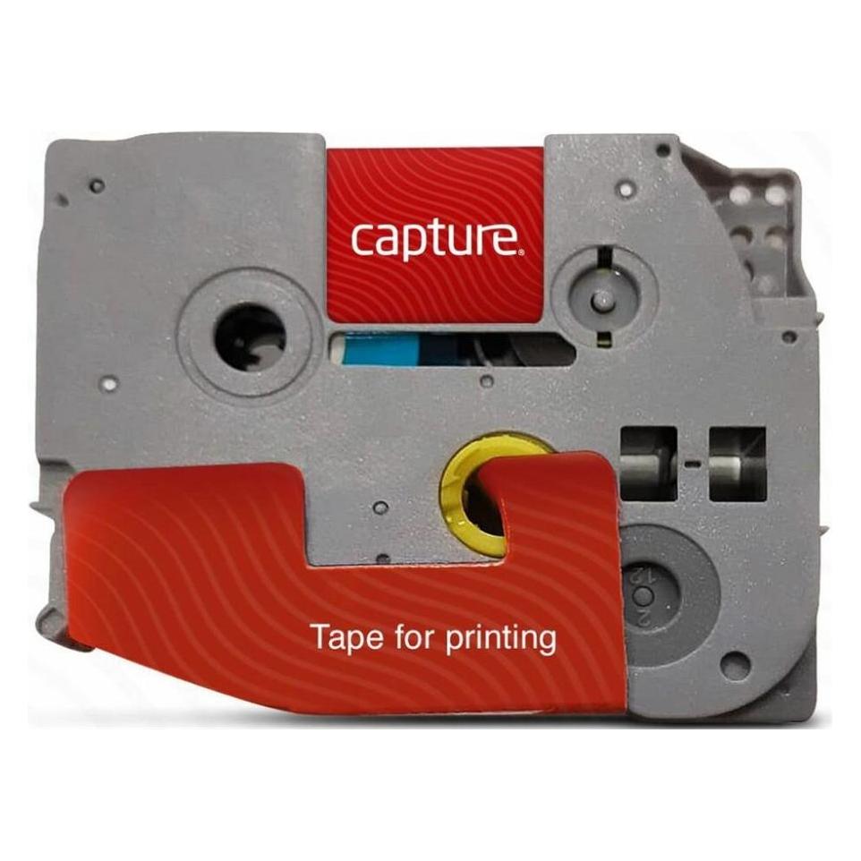 Capture Tape Black on Clear 9mm (0.90 cm, Schwarz, Transparent) (CA-TZE121)