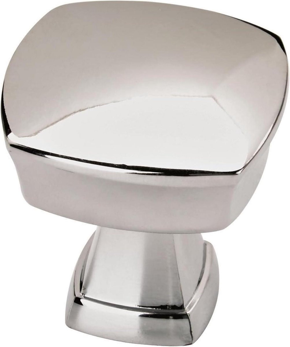 Vierkante kastknop voor meubels en lades, 32 mm, gepolijst chroom