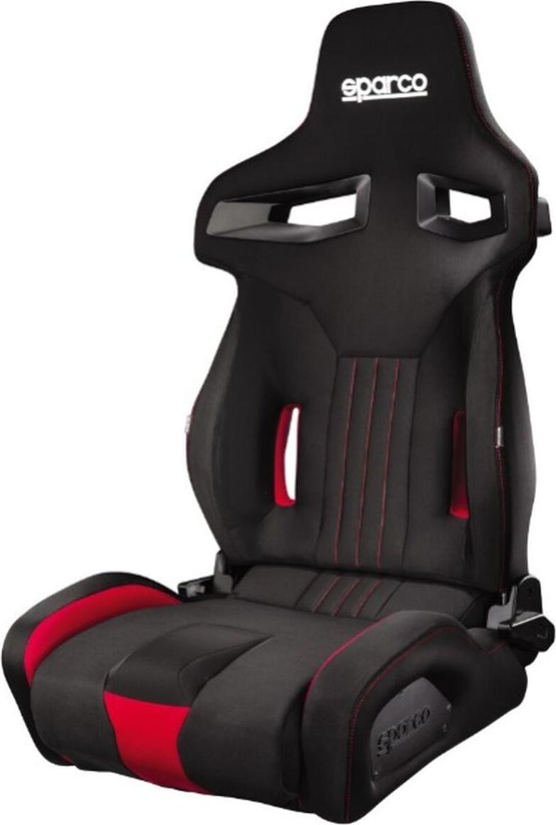 Sparco R333 Racing Sitz Schwarz Rot ( A)