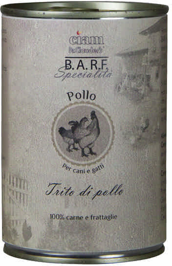 DRCLAUDERS BARF Dr.Clauder's B.A.R.F. Dog Lattina 400G POLLO