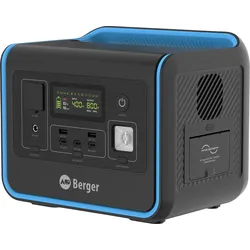 Berger Energy BEPS 800 tragbare Powerstation 512 Wh 800 W