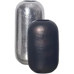 WOHNLING WL7.172 Vasen 2er Set Silber & Bronze