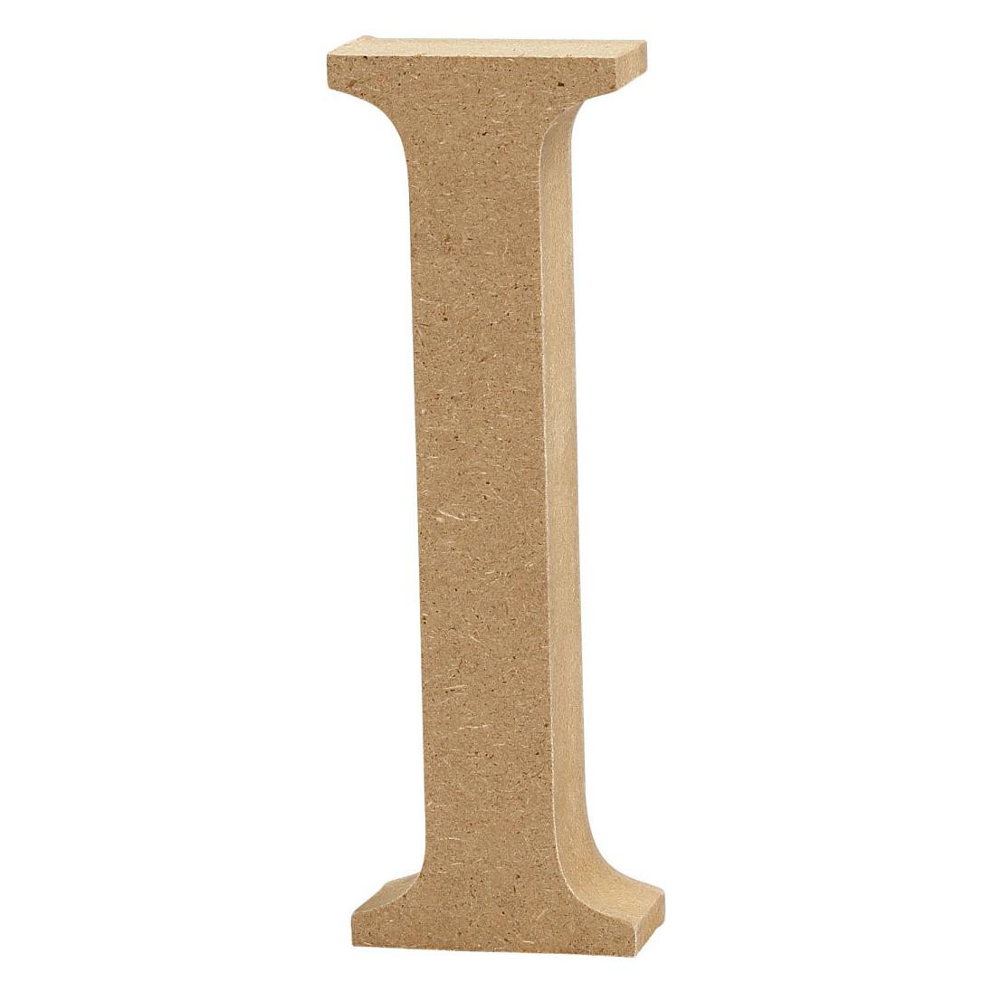 Creativ Company Letter I MDF 8cm, 1st. (5712854003537)