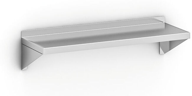 B2B Partner Edelstahl-Wandregal, 900 x 300 mm