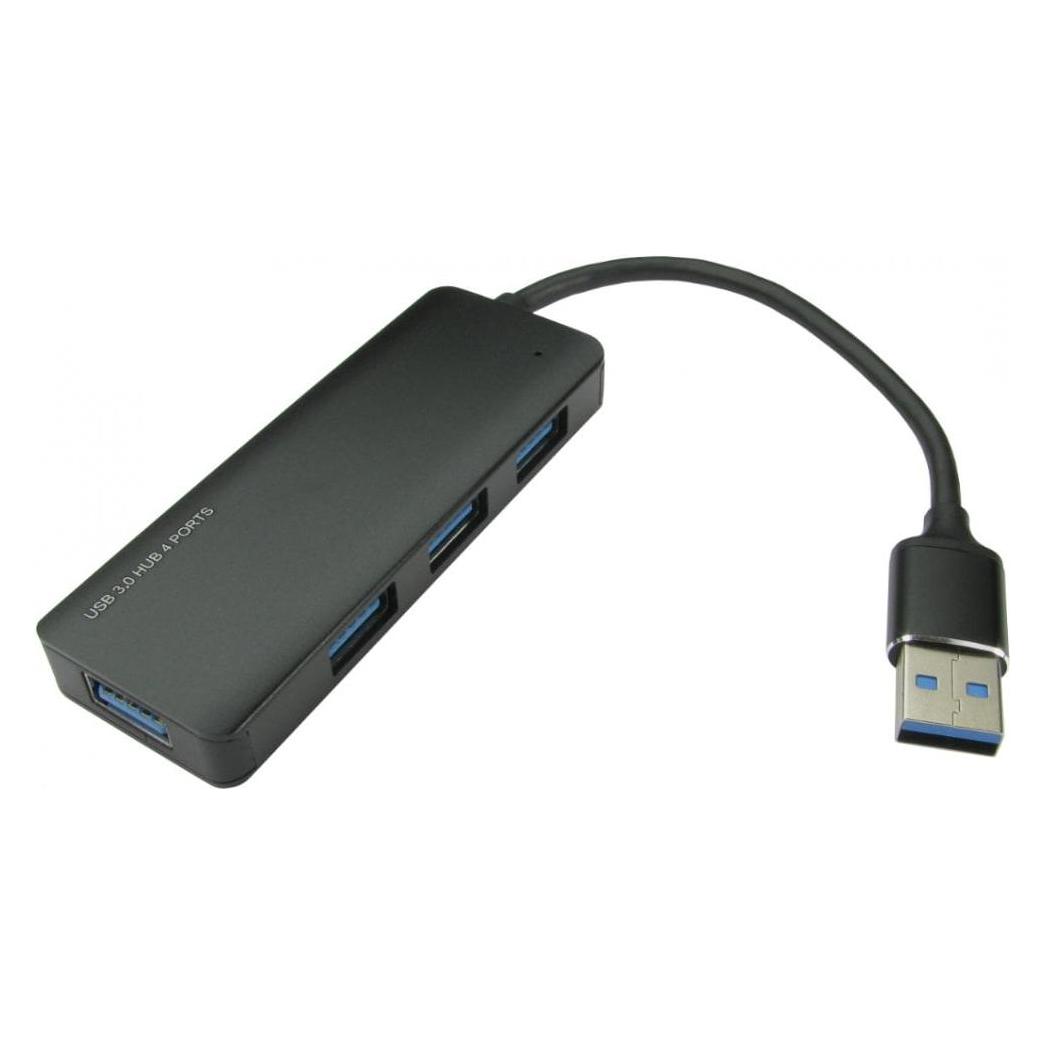 Cables Direct CDL 4 Port USB3.0 Ultra Mini Hub (USB-A, 4 Ports) (NLUSB3-422)