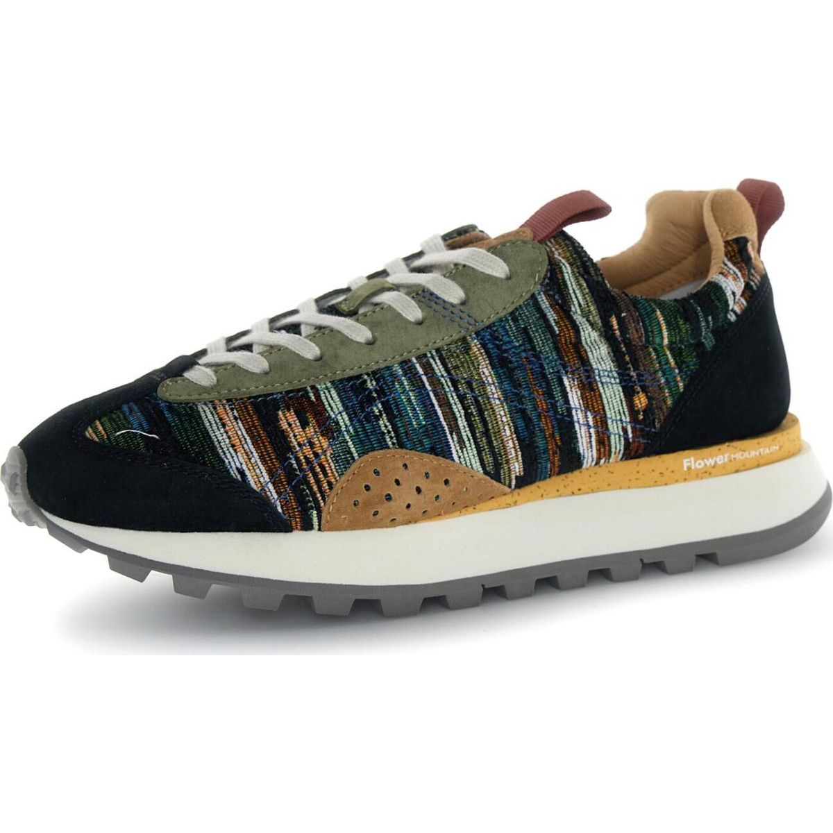 Flower Mountain New Asuka UNI black-olive-multi (47-1A24) 41 2018325-47-1A24-41