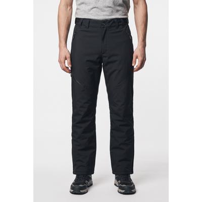 Skihose ICEPEAK "ICEPEAK COLMAN", Herren, Gr. 56, N-Gr, schwarz, Web, Obermaterial: 100% Polyester, bootcut fit knöchellang, Hosen Skihose, sportliche Passform, für Wintersportarten, mit Reißverschlusstaschen