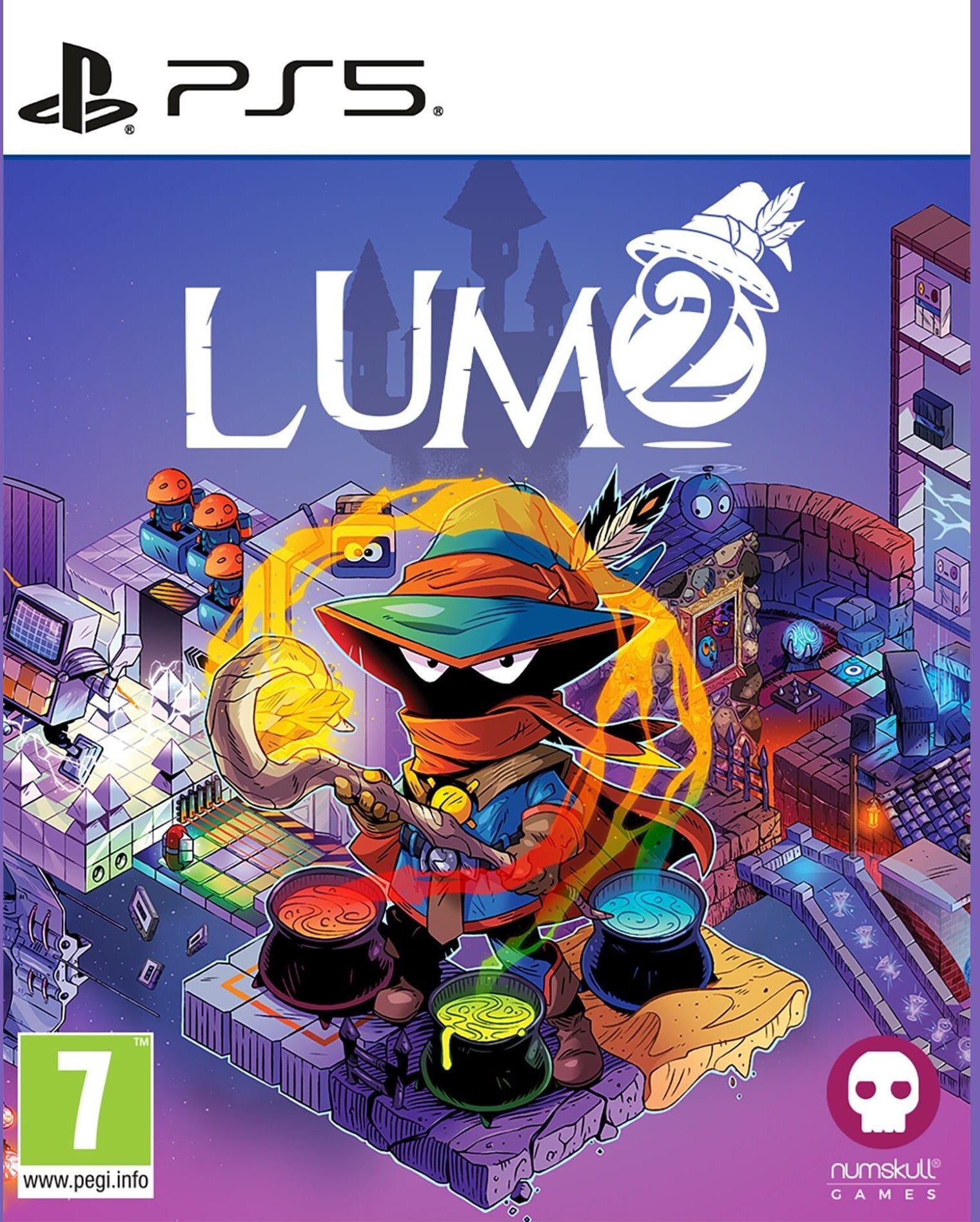 NUMSKULL GAMES LTD Lumo 2 – PlayStation 5 (Disc) - Retro-Style Puzzle Platformer Game