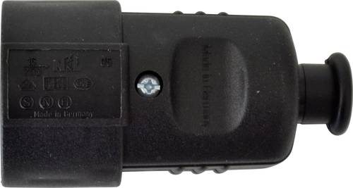 N & L 17275 Schutzkontaktkupplung Kunststoff 230V Schwarz