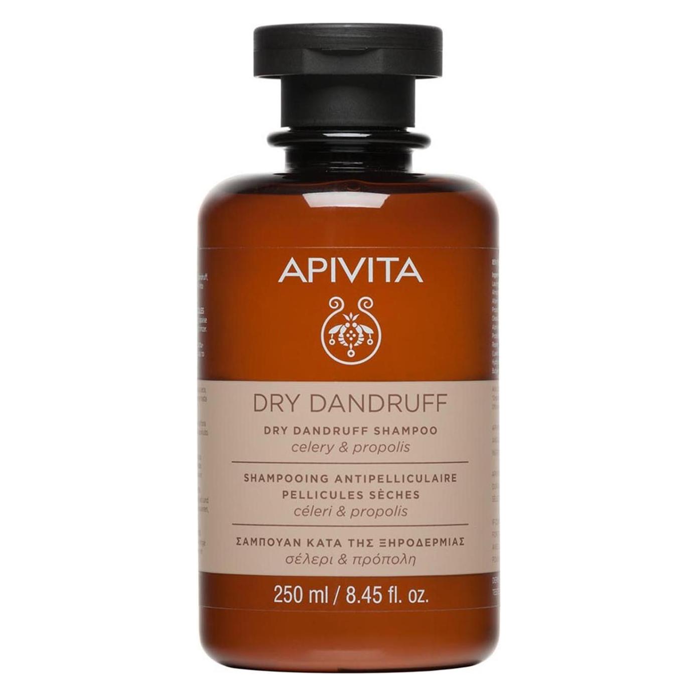 Apivita Holistic Hair Care Celery & Propolis (Flüssiges Shampoo, Trockenshampoo, 250 ml) (50014275)