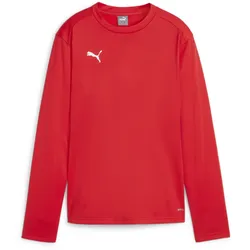 PUMA teamGOAL Trainings-Sweatshirt Damen 01 - PUMA red/PUMA white/fast red S
