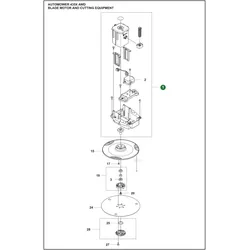 Original Husqvarna Schneidmodul für Automower 435X AWD 435X AWD NERA 535 AWD und 535 AWD EPOS