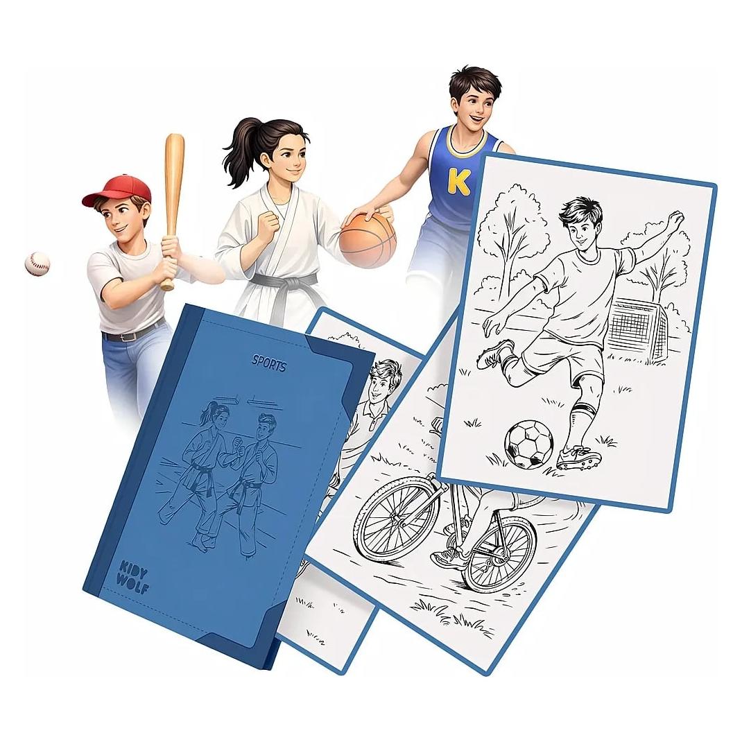 Kidywolf Nachfüllpack Sport zu Designtafel (5407009183614-5407009183614)