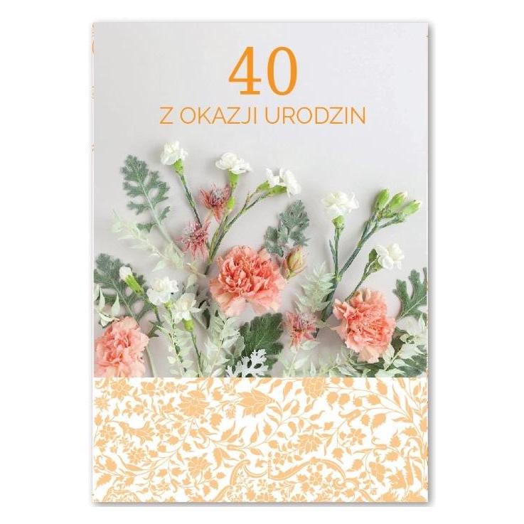 Teka Grusskarte zum 40. Geburtstag (47995644)