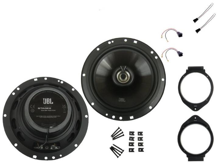 DSX JBL Lautsprecher Set für Opel Karl Bj 15 – 19 Tür vorne 480 Watt Auto-Lautsprecher (60 W)
