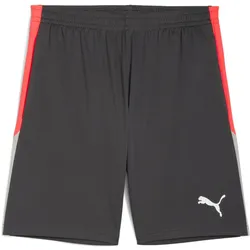 Puma, Herren, Sporthose, IndividualLIGA Training Shorts 2 (open pockets) (XL), Grau, Weiss