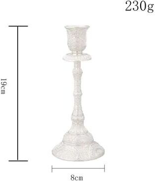 Inspired Living European Style Metal Candle Holders Set Of 2 Gold Or Silver Wedding Candle Holders 4
