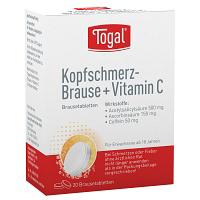 TOGAL Kopfschmerz-Brause + Vit.C Brausetabletten 20 St
