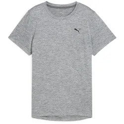 PUMA Tad Essential Heather Trainingsshirt Damen 03 - medium gray heather M