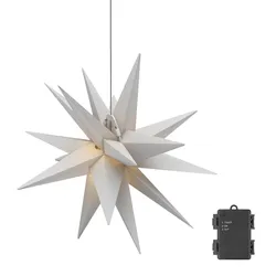 goobay Weihnachtssstern 3D, weiß