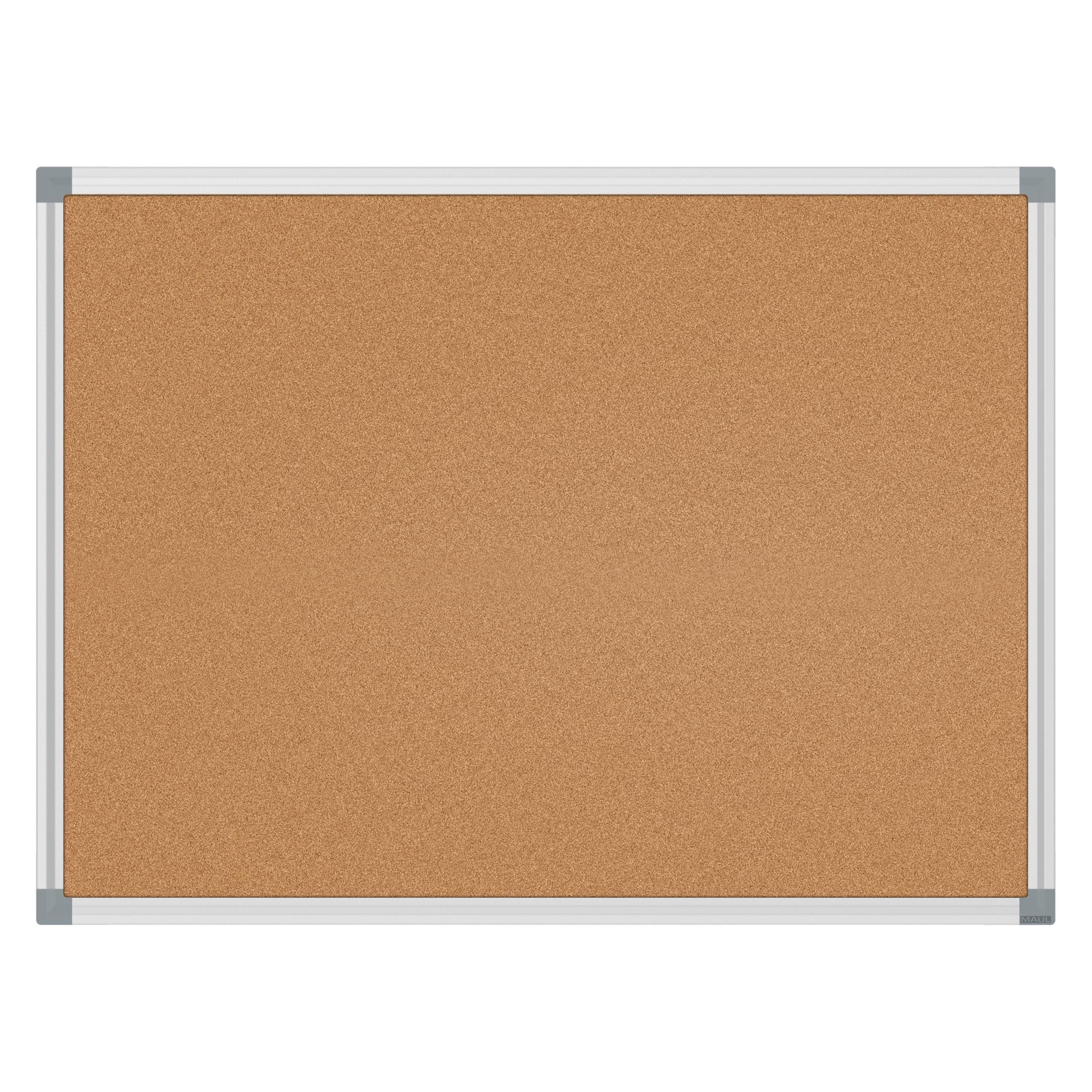 Maul MAULstandard Pinboard Kork, Länge 600 bis 1500 mm, Wandmontage (60 x 45 cm) (6441484)