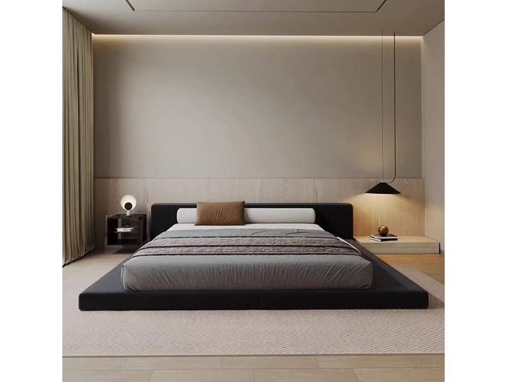Armoires lit esthétique Unique japonais fantaisie cadre de couchage lit chambre Double Muebles Para dortoir maison accessoires
