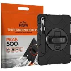 Eiger Peak 500m Case (Samsung Galaxy Tab S10 FE, Samsung Galaxy Tab S10 Lite), Tablet Hülle, Schwarz