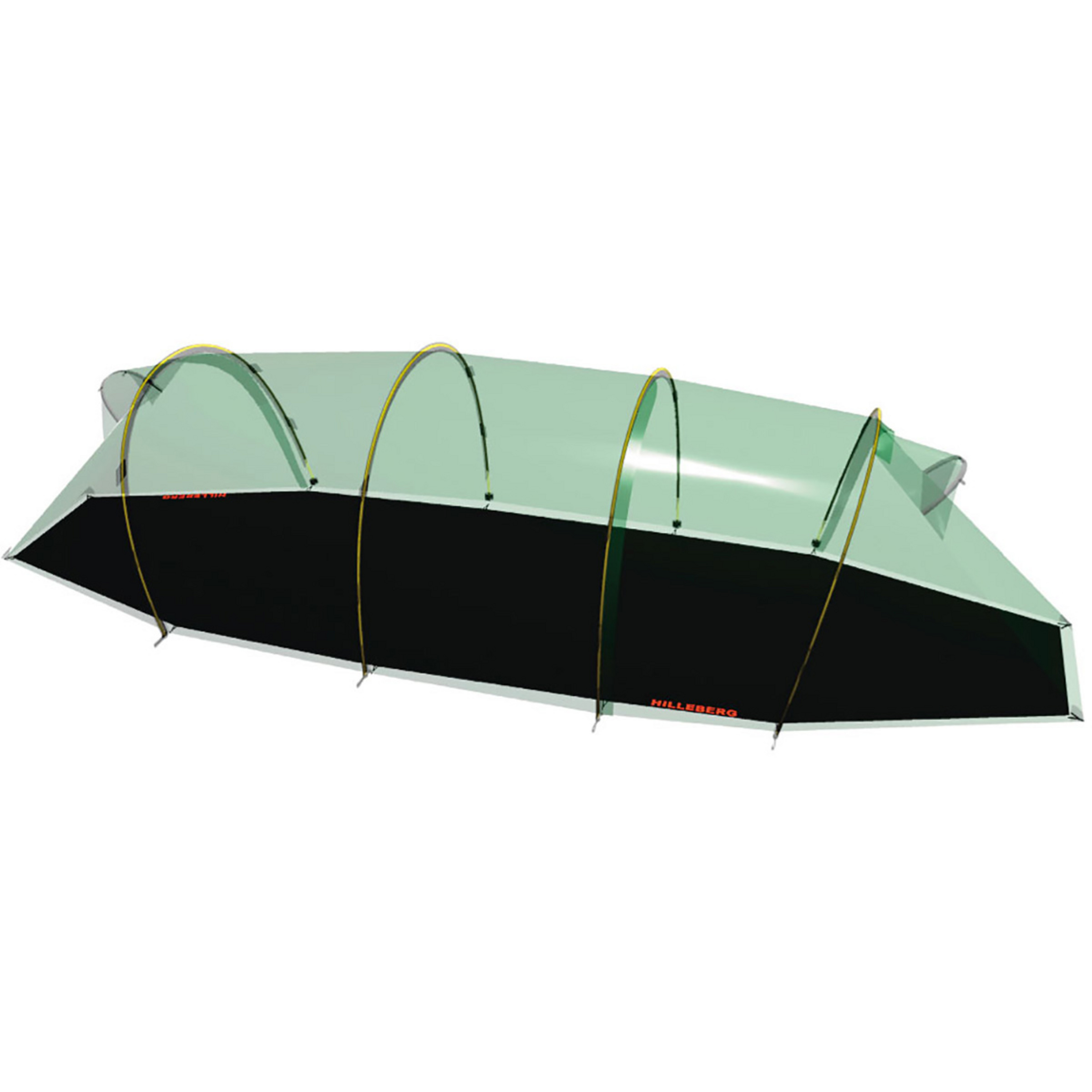 Hilleberg Kaitum 2 GT Zeltunterlage Zeltunterlagen schwarz Camping