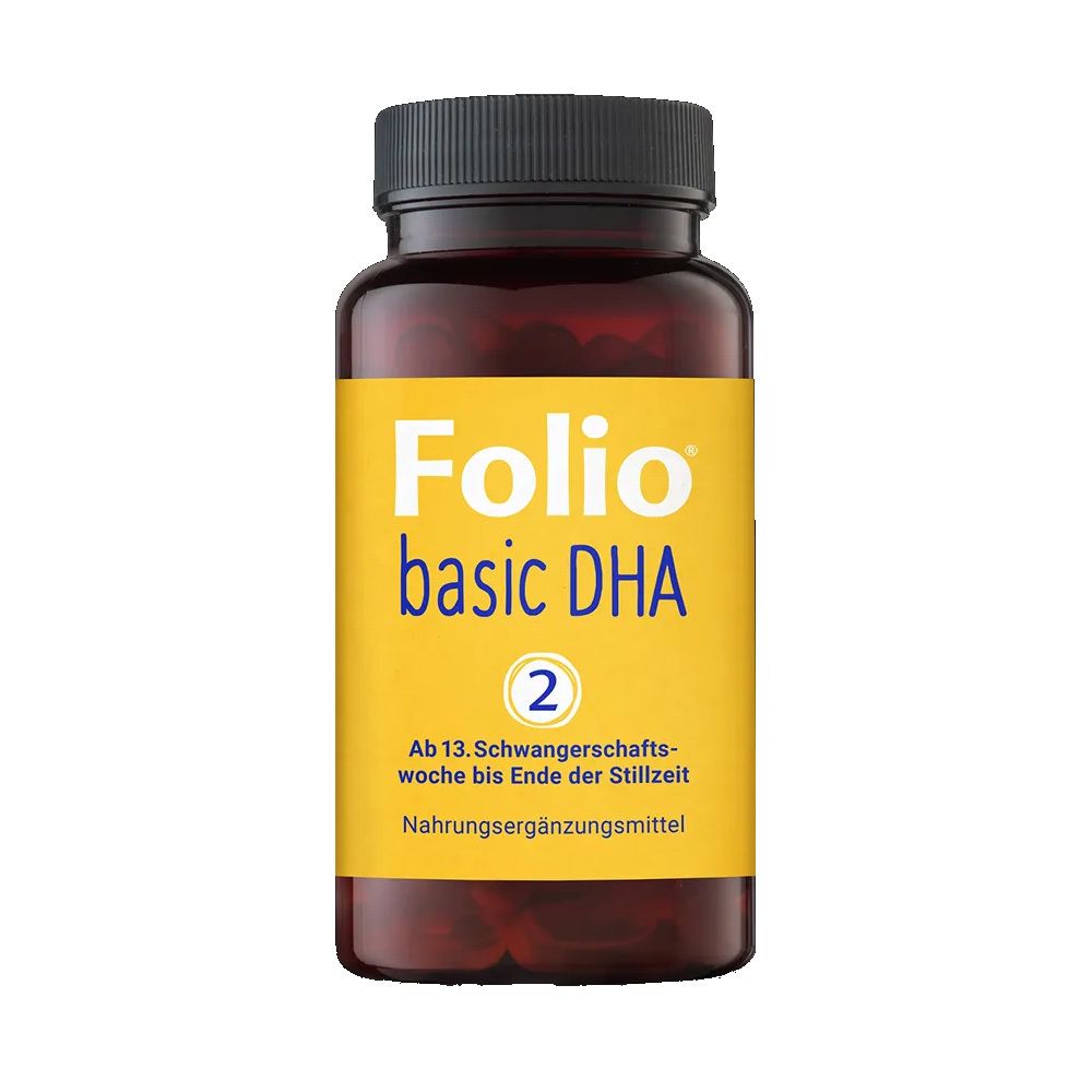 Folio 2 basic DHA Hartkapseln 30 St