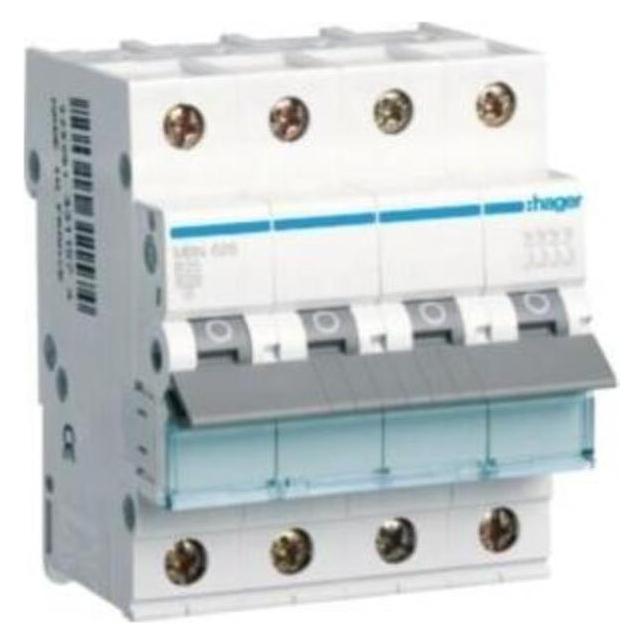 Hager Leitungsschutzschalter 3p+N, B-25A, 6kA MBN625 (MBN625)