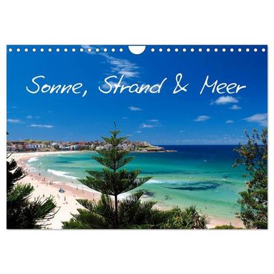 Sonne, Strand & Meer (Wandkalender 2026 DIN A4 quer), CALVENDO Monatskalender