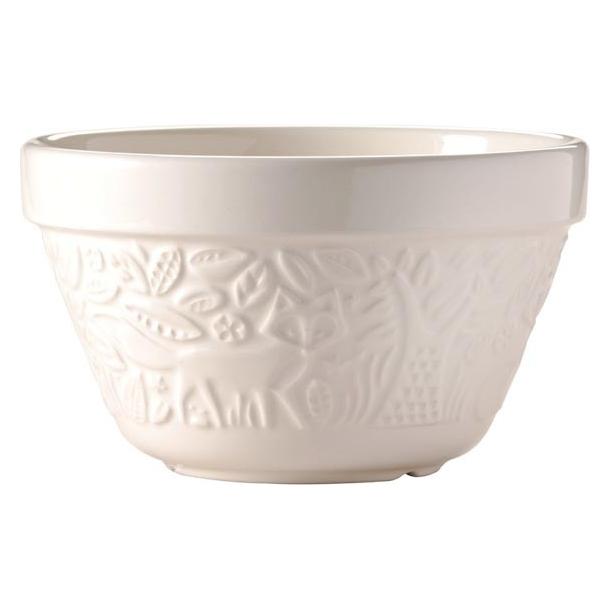 Mason Cash 2001.326 In The Forest S36 Pudding Basin, Ceramic, Cream, 16 x 16 x 9 cm (23207706)