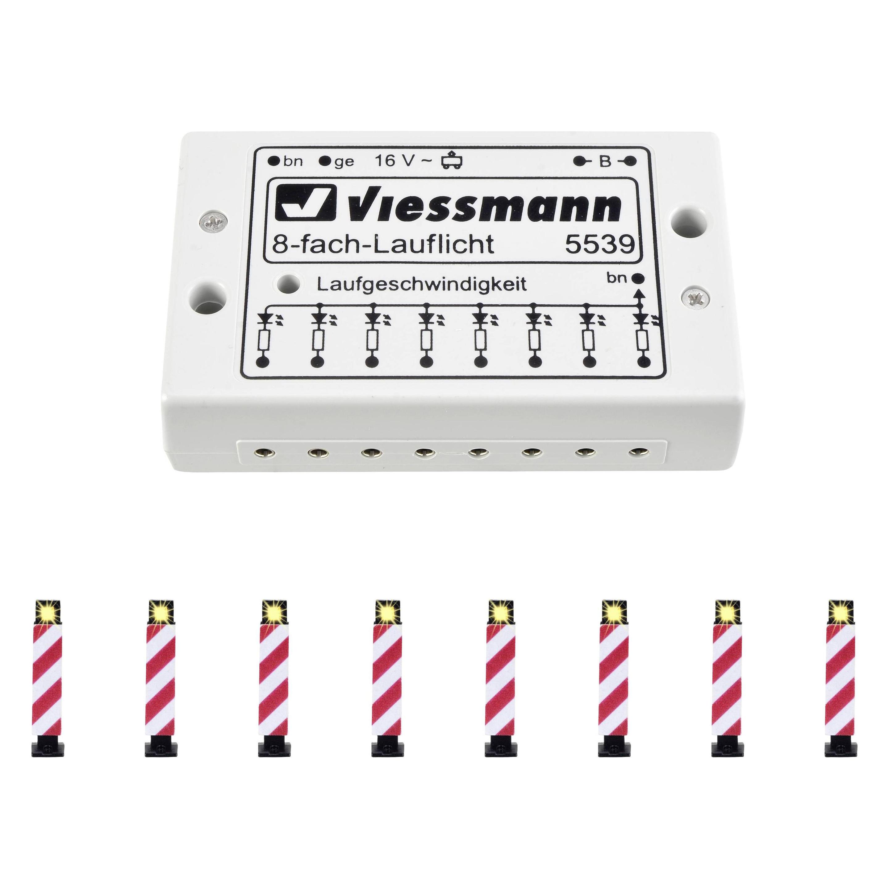 Viessmann Modelltechnik 5040 H0 8er Set Warnbalken (5040)
