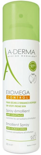 A-DERMA Exomega Control Emollient Spray 200 ml
