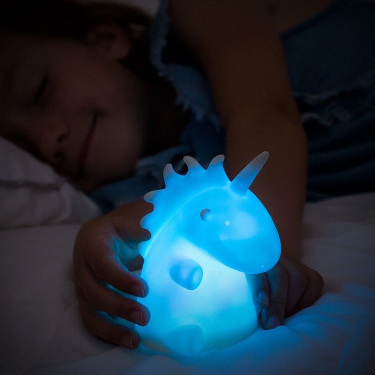 Innovagoods RGB LED Eenhoorn Nachtlampje voor Kinderen - Wit