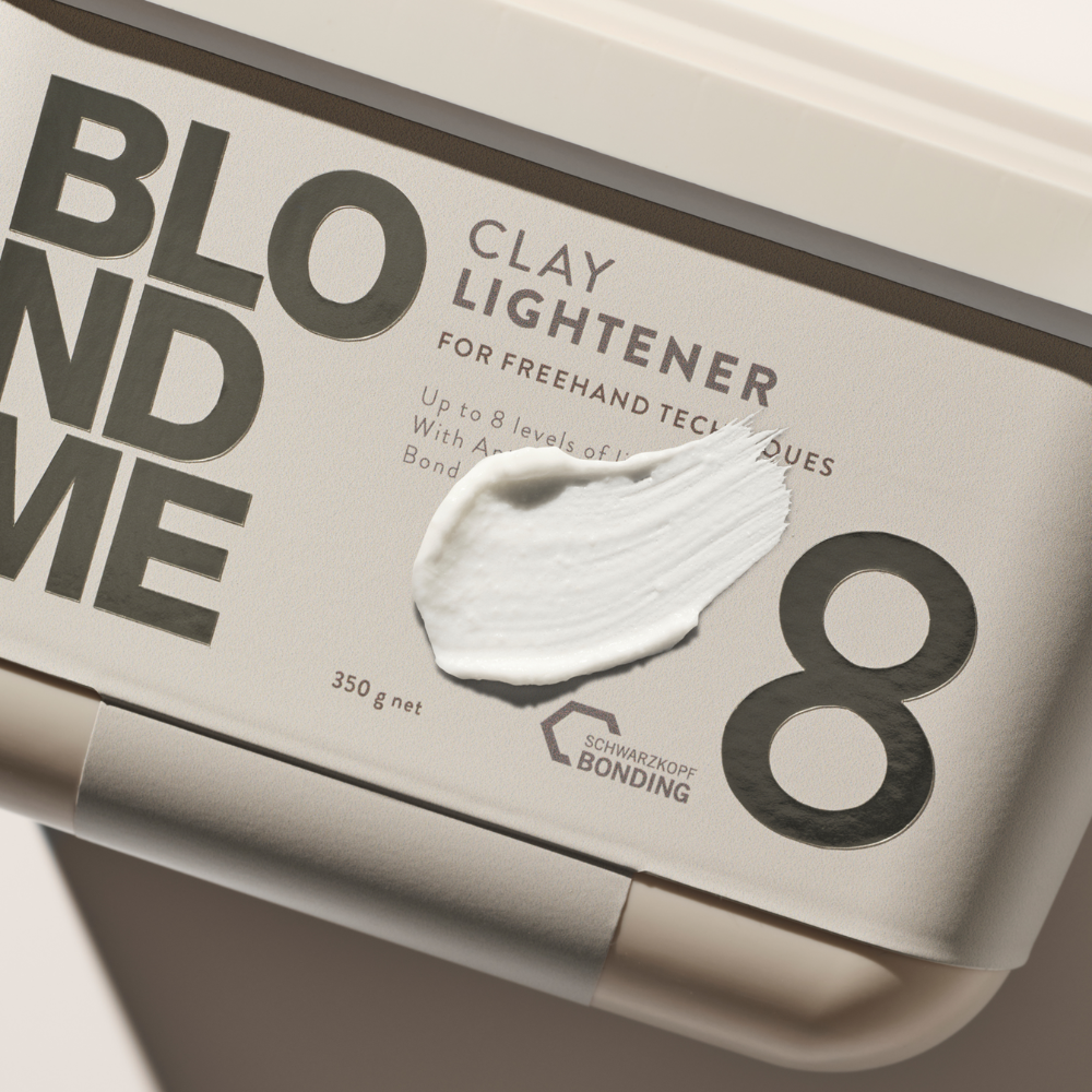 Schwarzkopf BLONDME Bond Protection Clay Lightener 350g